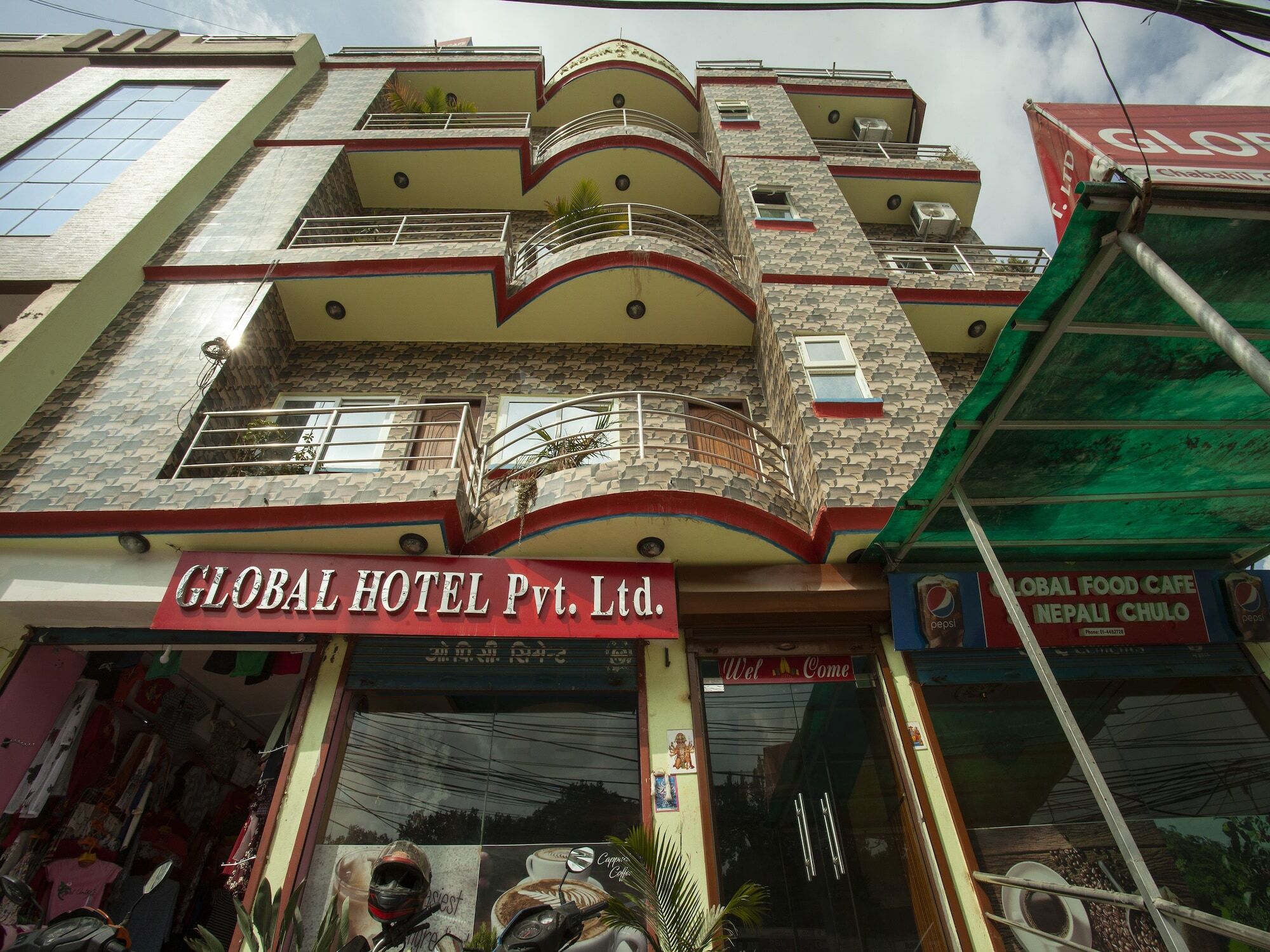 Oyo 195 Global Hotel And Resort กาฐมาณฑุ ภายนอก รูปภาพ